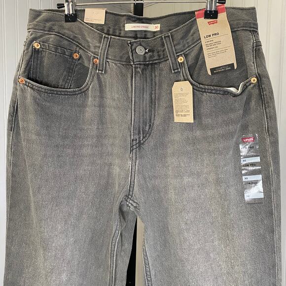 NWT Levi's "Low Pro Straight" Alt Skater Grunge Jeans - Picture 9 of 13